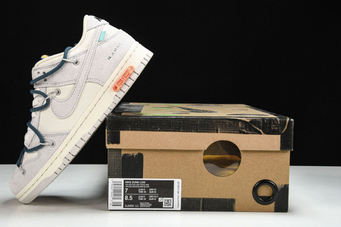 TB Nike Dunk Low Off-White Lot 16 DJ0950-111