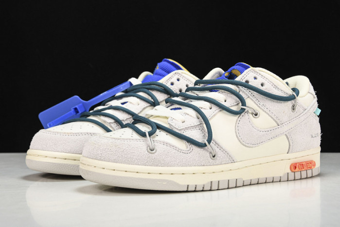 TB Nike Dunk Low Off-White Lot 16 DJ0950-111