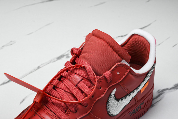 TB Nike Air Force 1 Low Off-White Red AO4297-600