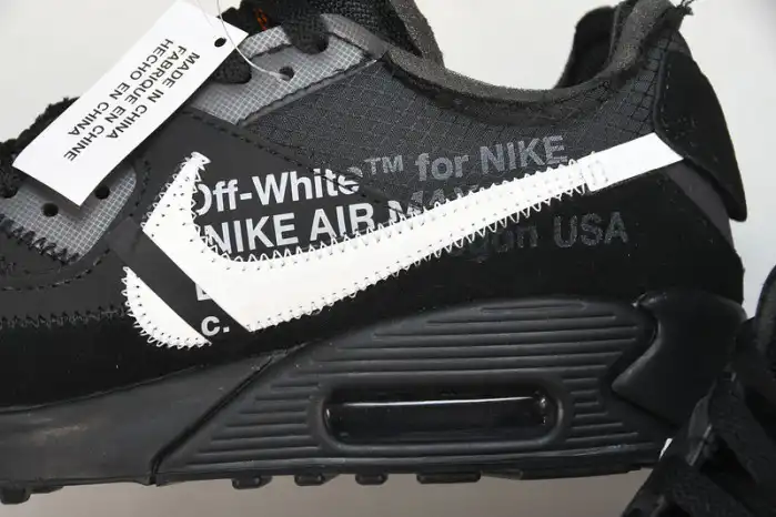 Bmlin Shoes Nike Air Max 90 Off-White Black AA7293-001