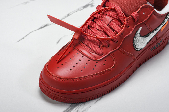 TB Nike Air Force 1 Low Off-White Red AO4297-600