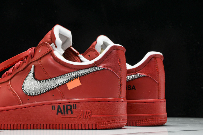 TB Nike Air Force 1 Low Off-White Red AO4297-600