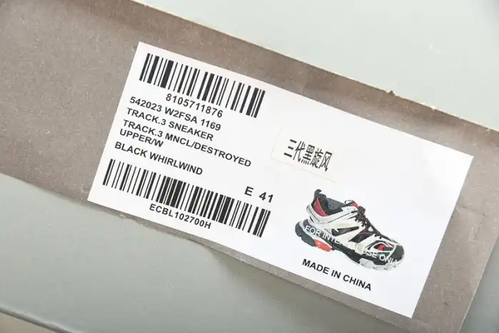 Rep LY BLCG TRACK SNEAKER 542023 W2FSA 1169