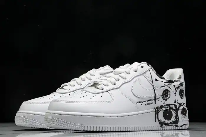 Rep LY Nike Air Force 1 Low Supreme Comme des Garcons Shirt 923044-100