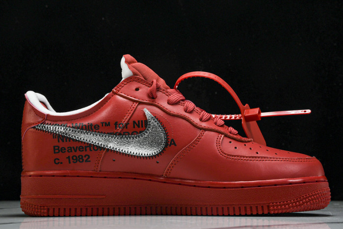 TB Nike Air Force 1 Low Off-White Red AO4297-600