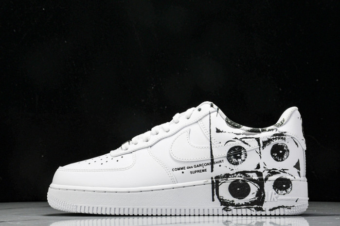 TB Nike Air Force 1 Low Supreme Comme des Garcons Shirt 923044-100