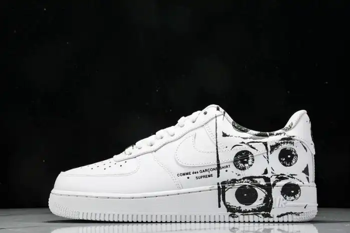 LY Nike Air Force 1 Low Supreme Comme des Garcons Shirt 923044-100