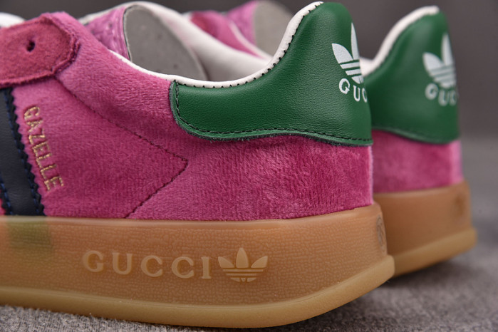 TB Adidas x Gucci Gazelle Sneaker Pink