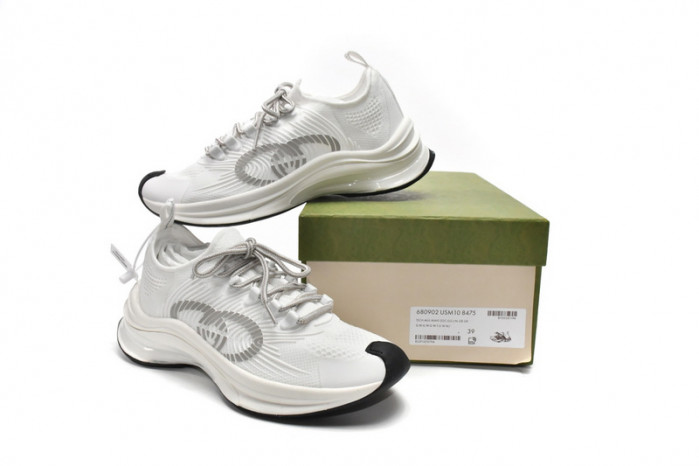 TB Gucc Run Sneakers White