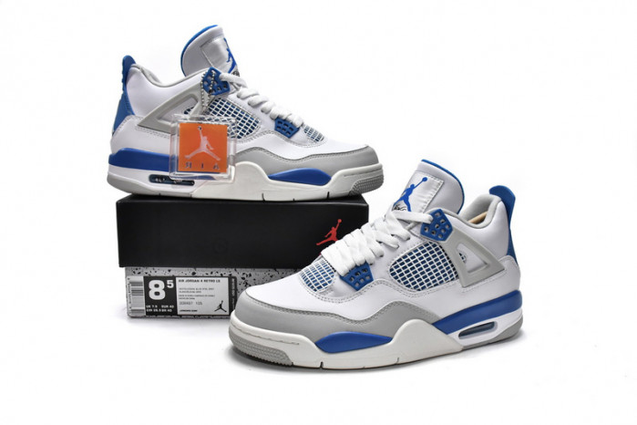 KICKWHO Air Jordan 4 Retro Military Blue (2012) 308497-105