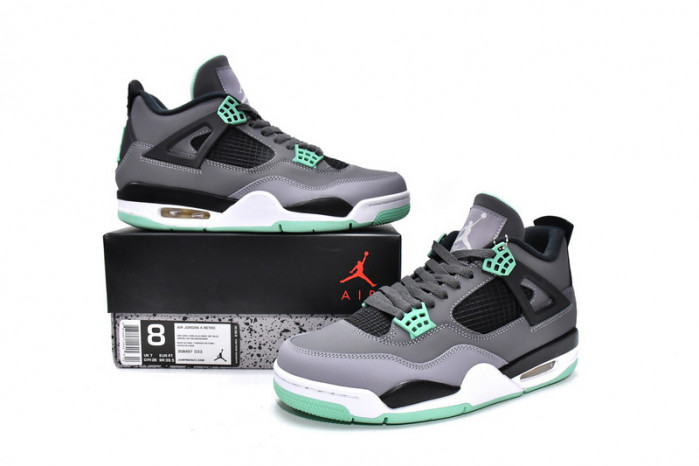 TB Air Jordan 4 Retro Green Glow 308497-033