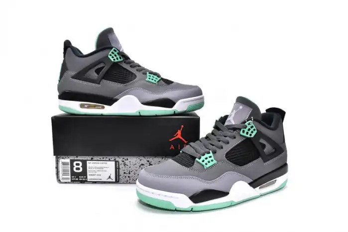 Cheap Air Jordan 4 Retro Green Glow 308497-033