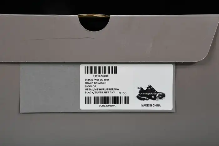 Rep LY BLCG TRACK SNEAKER 542436 W2FSC 1081