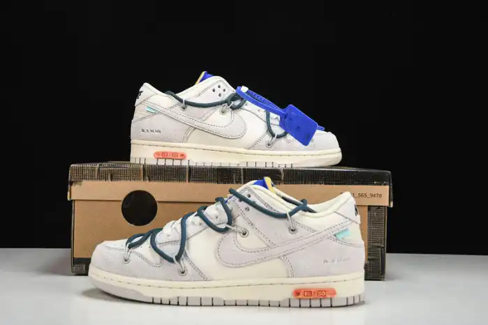 Bmlin Nike Dunk Low Off-White Lot 16 DJ0950-111