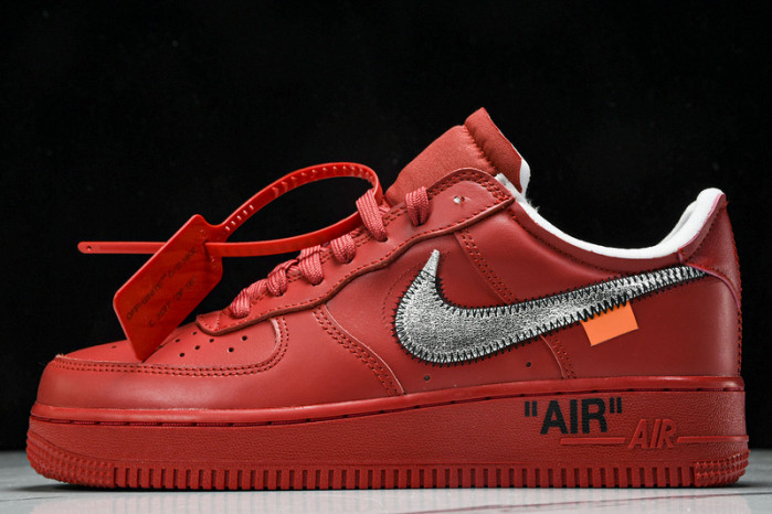 TB Nike Air Force 1 Low Off-White Red AO4297-600