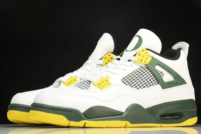 Cheap.replica LUCY Jordan 4 Retro Oregon Ducks Duckman 257-255275