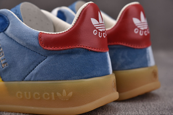 TB Adidas x Gucci Gazelle Sneaker Blue