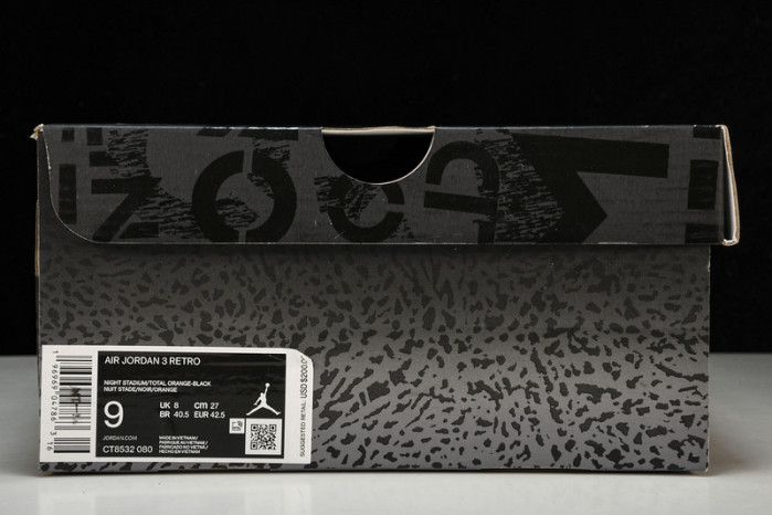 TB Air Jordan 3 "Fear Pack" CT8532-080