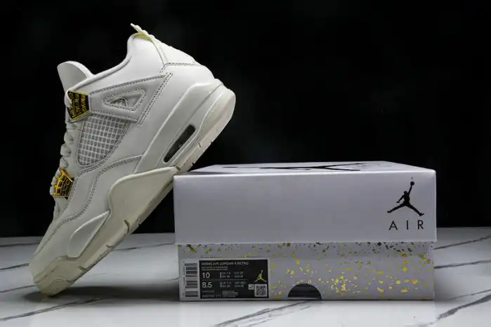 Cheap Jordan 4 Retro Metallic Gold AQ9129-170