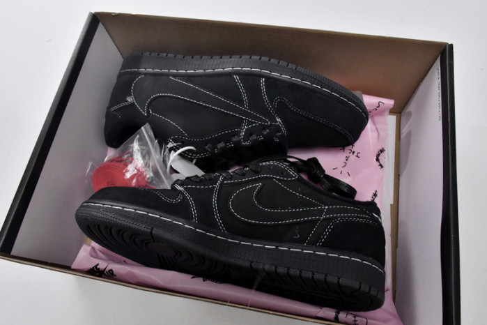 TB Travis Scott x Air Jordan 1 Low OG Black Phantom DM7866-001