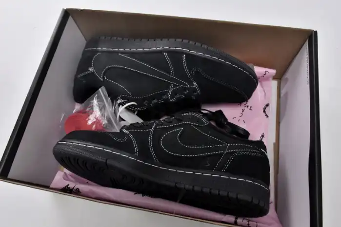 Kick Theory Travis Scott x Air Jordan 1 Low OG Black Phantom DM7866-001