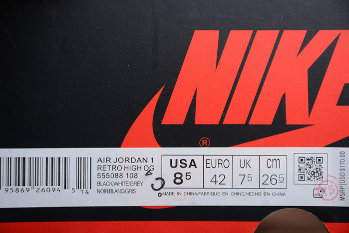 TB Air Jordan 1 High OG Stage Haze 555088-108