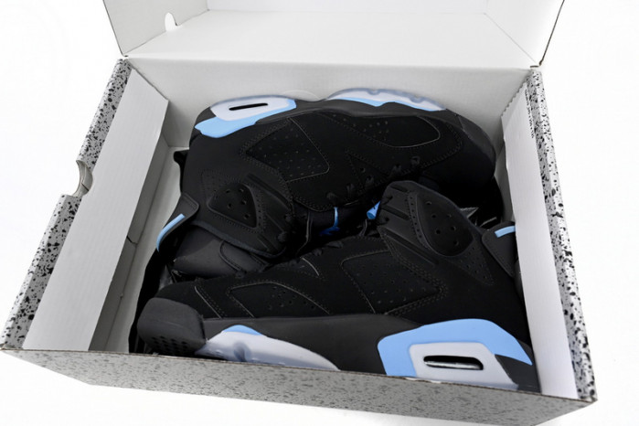 TB Air Jordan 6 Retro UNC 384664-006