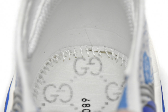 KICKWHO Gucc Run Sneakers White Blue