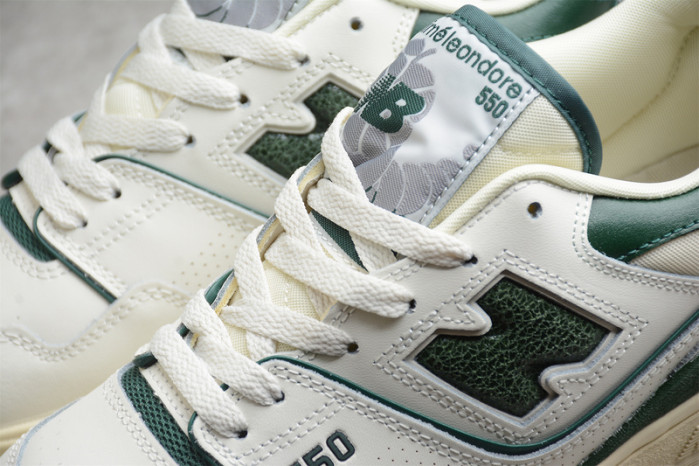 TB New Balance 550 Aime Leon Dore White Green BB550ALD