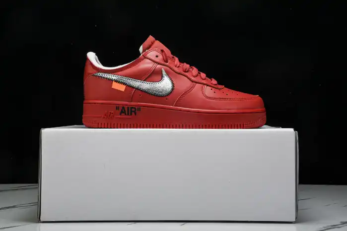 Rep LY Nike Air Force 1 Low Off-White Red AO4297-600