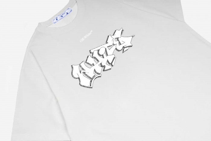 KICKWHO 0ff-Wh1te T-SHIRT 24062528