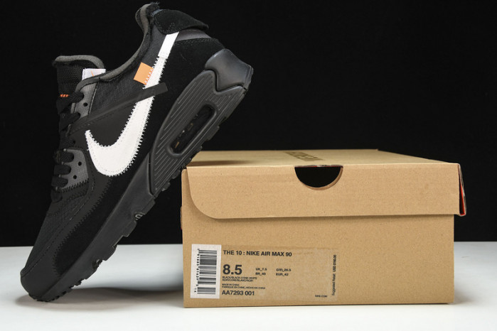 TB Nike Air Max 90 Off-White Black AA7293-001