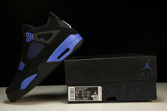 Bmlin Jordan 4 Retro Black Game Royal CT8527-018