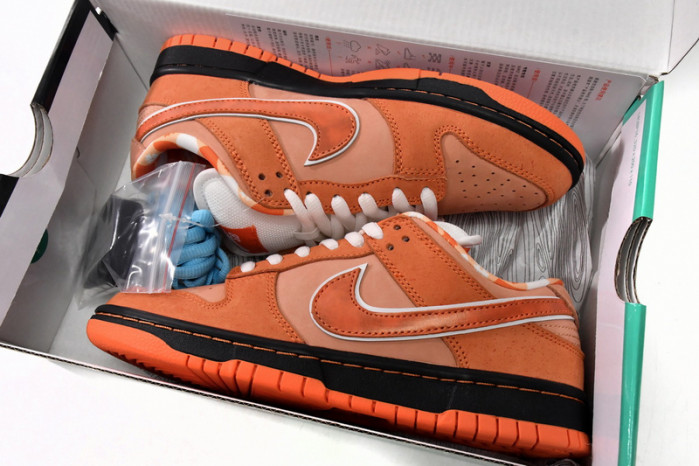 TB Concepts x Nike SB Dunk Low Orange Lobster FD8776-800