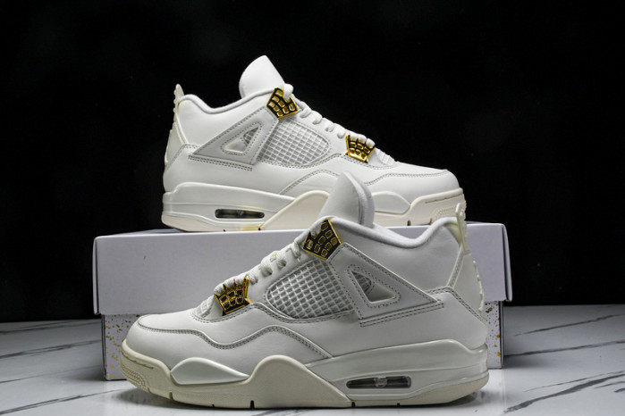 KICKWHO Jordan 4 Retro Metallic Gold AQ9129-170