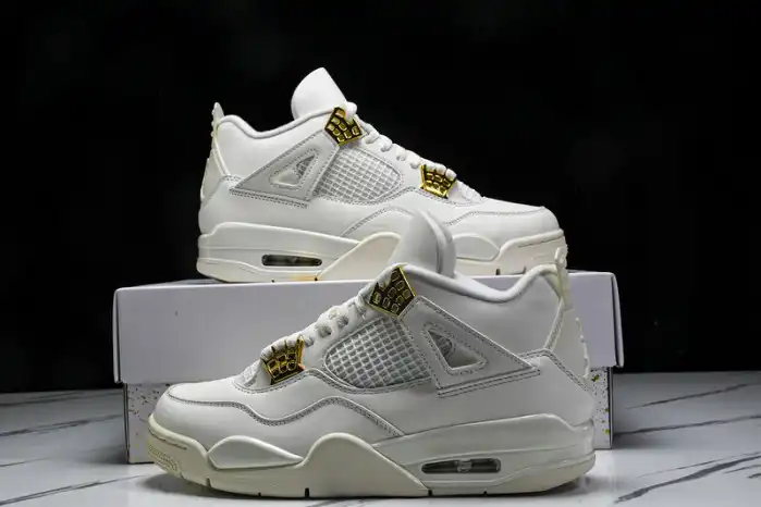 Bmlin Jordan 4 Retro Metallic Gold AQ9129-170