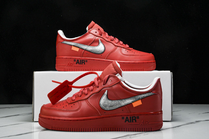 TB Nike Air Force 1 Low Off-White Red AO4297-600