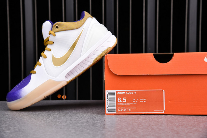 KICKWHO Nike Kobe 4 MLK Gold 344335-171