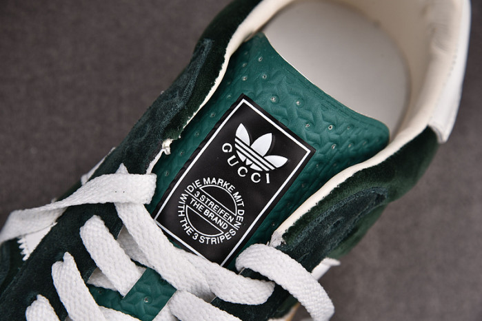 TB Adidas x Gucci Gazelle Sneaker Green