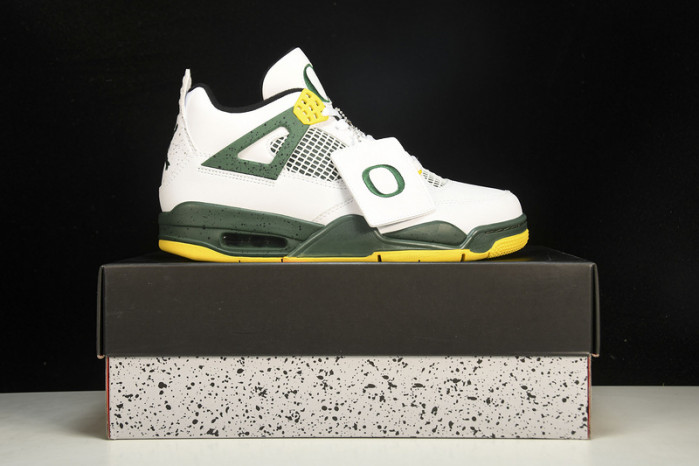 KICKWHO Jordan 4 Retro Oregon Ducks Duckman 257-255275