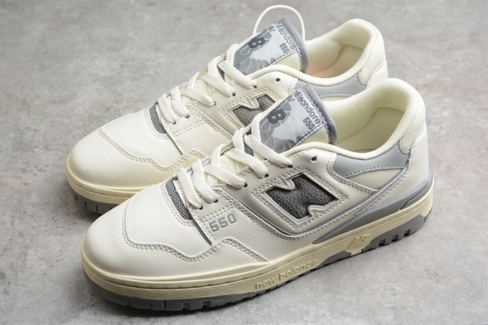 TB New Balance 550 Aime Leon Dore White Grey BB550ALE