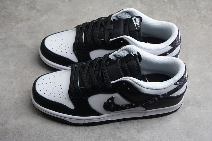 TB Nike Dunk Low Black Paisley (W) DH4401-100