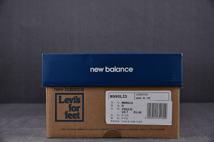 TB New Balance 990v3 Levi's Denim M990LI3