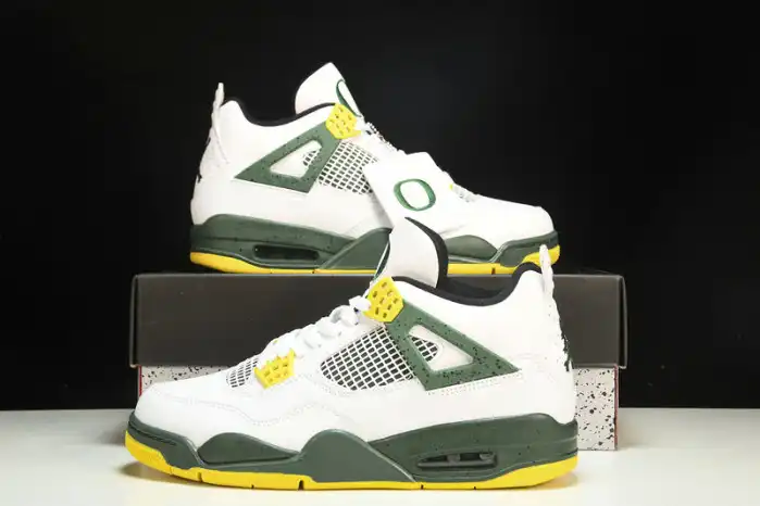 Cheap.replica LUCY Jordan 4 Retro Oregon Ducks Duckman 257-255275