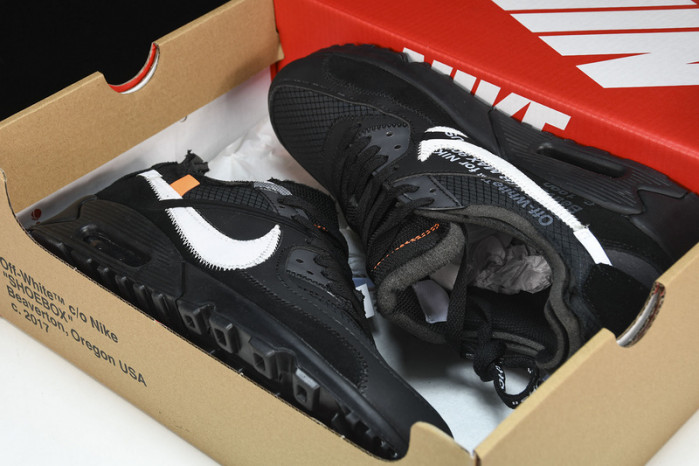 TB Nike Air Max 90 Off-White Black AA7293-001