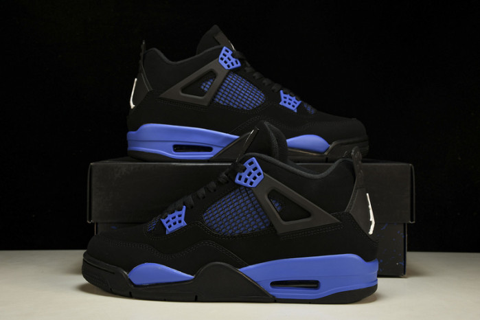 TB Jordan 4 Retro Black Game Royal CT8527-018