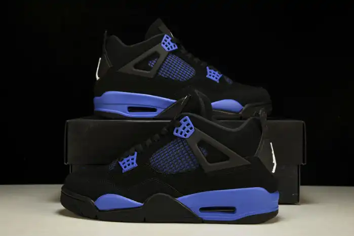 Rep Jordan 4 Retro Black Game Royal CT8527-018