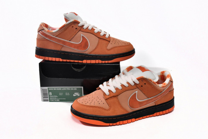 TB Concepts x Nike SB Dunk Low Orange Lobster FD8776-800