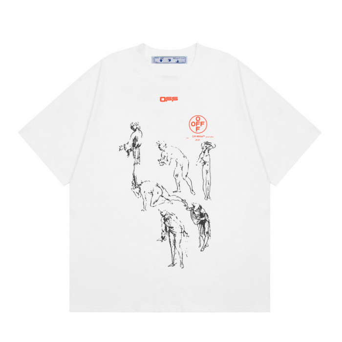 KICKWHO 0ff-Wh1te T-SHIRT 24062512