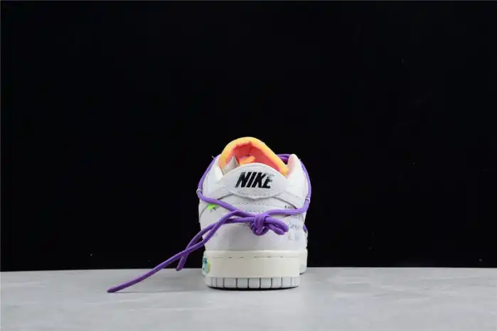 Rep LY Nike Dunk Low Off-White Lot 15 DJ0950-101